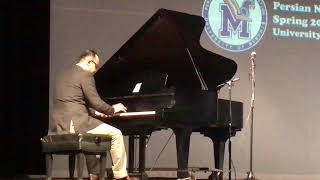 Alireza Hamidian persian New Year piano recital 2019 [upl. by Ynatsyd273]