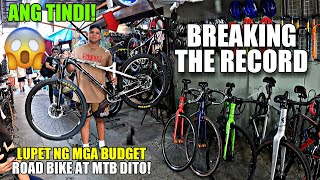 NON STOP ANG TINDI NG MURANG BUDGET ROAD BIKE AT MOUNTAIN BIKE PATI GRAVEL BIKE PASOK SA BUDGET [upl. by Attiuqehs]