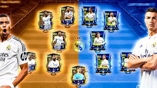 New Real Madrid X Old Real Madrid  Best Special Squad 2024 Mbappe X 2017 Ronaldo FC Mobile [upl. by Yttik668]