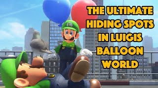 Top 10 Best Hiding Spots In Luigis Balloon World [upl. by Nosreme758]