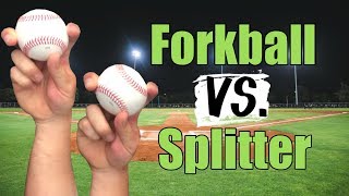 Forkball vs Splitter  Which Pitch is Better Slip Pitch [upl. by Atinet68]