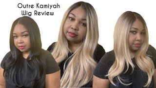 KAMIYAH TWO COLORS Outre Kamiyah Wig Review [upl. by Aihsile]