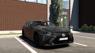 Euro Truck Simulator 2 LEXUS LS 500 FSPORT [upl. by Ignaz]