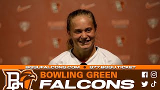 BG WSoc  Emma Stransky Postgame 928 [upl. by Benetta]