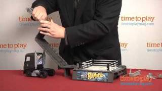 WWE Rumblers Transforming Rumble Rig from Mattel [upl. by Delgado]