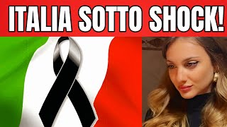 ITALIA SOTTO SHOCK  È MORTA LA BELLISSIMA RAGAZZA [upl. by Anatsirhc106]