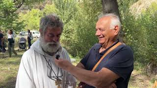 Intervista allEremita Frederic Vermorel del Monastero di SantIlarione a Caulonia [upl. by Alludba962]