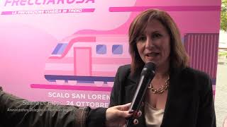 Liniziativa Frecciarosa allo Scalo di San Lorenzo a Roma [upl. by Ahsot]