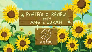 LIGHTBOX EXPO EVENT Portfolio Review with Angie Duran [upl. by Velick]