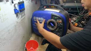 yamaha ef 2000is inverter generator services [upl. by Crowe]