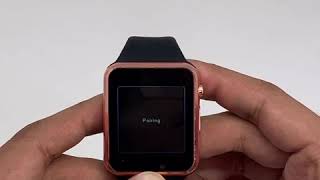 How to Connect iSMART Watch to Apple iPhone Device Distributed by Techno Pavé [upl. by Rosalba619]