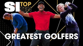 Top 10 Golfers Of All Time [upl. by Yelsnia]