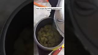 new trick for boiling potatoes just 10 to 5minshorts shortviral shortvideo [upl. by Eamon]