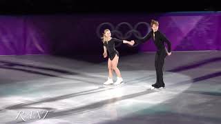 Evgenia TARASOVA amp Vladimir MOROZOV 4K 180225 Pyeongchang 2018 Figure Skating Gala Show [upl. by Maghutte]