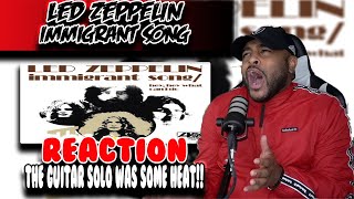 First Time hearing Led Zeppelin  Immigrant Song   Reaction [upl. by Artim65]