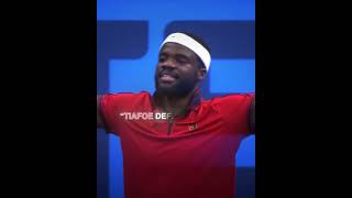 Sinners Revenge on Tiafoe 🥶 [upl. by Ahsiekahs]