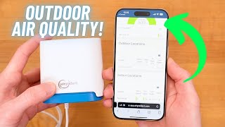 AirGradient Outdoor Air Quality Monitor REVIEW  BEST Outdoor Air Quality Monitor [upl. by Elleoj]