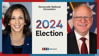 DNC Night 4 live coverage Kamala Harris caps the week  NPR [upl. by Relyuc]