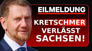 🚨 EILMELDUNG MICHAEL KRÄTSCHMER RÜCKTRITT [upl. by Eirameinna]