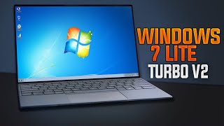 Windows 7 Lite Turbo v2 TOP PARA PCNOTEBOOK FRACO [upl. by Kerman]