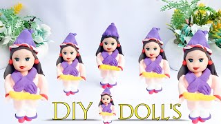 😘😘How To Make Doll Dresses For Republic Day Special  Tricolour Doll Dress Making With Clay  🇮🇳🇮🇳🇮🇳 [upl. by Annayrb]