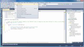 Silverlight Data Grid  Binding Data using WCF and LINQ to SQL Classes [upl. by Bernelle]