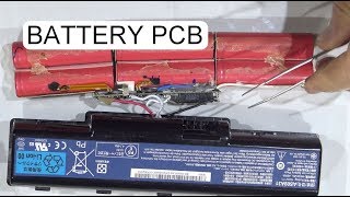 DESOLDERING LAPTOP BATTERY PCB ACER EMACHINES E525 [upl. by Adai]