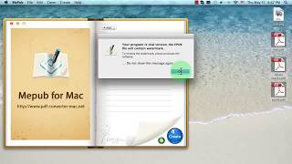 How to create EPUB ebook from PDF files on Mac [upl. by Rainwater]