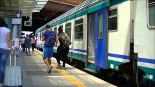 Treni stazione tiburtina Roma HD trains  railways [upl. by Eugirne422]