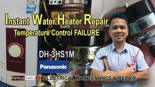 Panasonic Instant Water Heater Repair Temperature Control Failure [upl. by Serdna269]