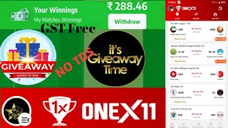 Top 2 free entry fantasy appnew fantasy app no tds no gstFree Giveaway fantasy app [upl. by Drwde]