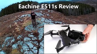 Eachine E511s Foldable TX or APP flight HD camera DJI Mavic Air Copy sort of [upl. by Refinnaej724]