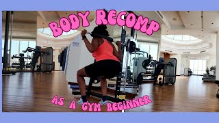 FEMALE BODY RECOMPOSITION WITHIN 54 WEEKS AS A GYM BEGINNER DAY 3 amp 4 [upl. by Lula]