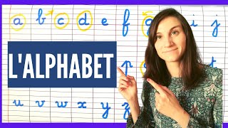 LALPHABET Apprendre à écrire les lettres [upl. by Wharton]