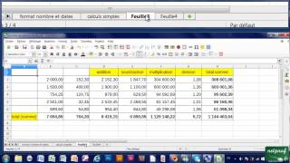 16  Copier coller des données dune feuille de calculs sur une autre dans Calc [upl. by Oiramad]