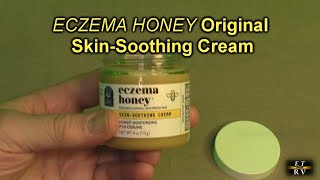 ECZEMA HONEY Brand Original SkinSoothing Cream  Organic Hand amp Body Eczema Relief 4 Oz REVIEW [upl. by Saire146]