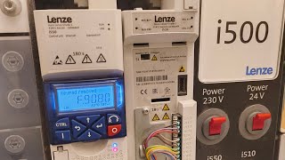 How to set parameters in the lenze inverterVFD RUNSTOP FORWARDREVERSED lenze electrical [upl. by Sparks]