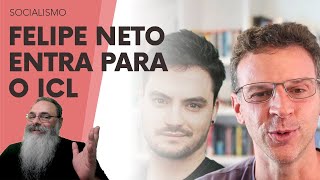 FELIPE NETO se ASSOCIA ao INSTITUTO CHUPA LULA para se ASSOCIAR ainda MAIS a ESQUERDA DECRÉPITA [upl. by Nyrehtak707]