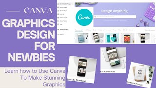 How To Make Your Fliers Logos amp Graphics For Free Free Canva Graphic Design Tutorial [upl. by Allenotna]