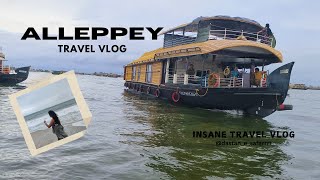 Alleppey  Kerala vlog Ep3  Alappuzha Backwater  Alleppey tour guide  Alleppey Beach  Alappuzha [upl. by Elletnohs]