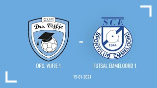 Drs Vijfje 1  Futsal Emmeloord 19124 [upl. by Bratton]