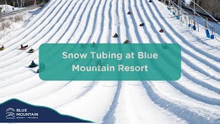 Snow Tubing at Blue Mountain Resort [upl. by Barbe]