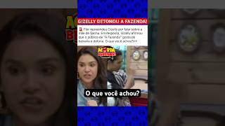 🚨Gizelly Bicalho criticando A fazenda e público do programa afazenda16aovivo [upl. by Quince]