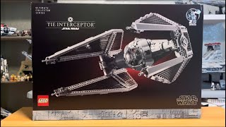 LEGO Star Wars UCS Tie Interceptor Review 75382 [upl. by Feltie]