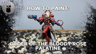 Contrast How to Paint Adepta Sororitas Palatine [upl. by Coryden750]