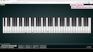 Play MIDI Files on Multiplayer Piano [upl. by Ayotnom]