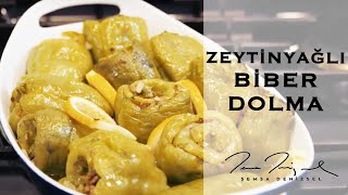 Zeytinyağlı Biber Dolma  Şemsa Denizsel [upl. by Atteynod102]