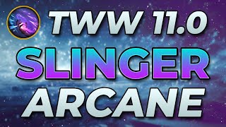 110 Spellslinger Arcane Mage Guide  ST amp AoE Rotations and Talent Builds  WoW The War Within [upl. by Urias829]