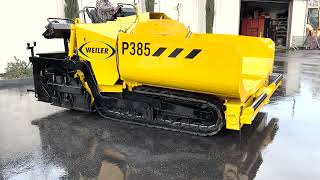 Weiler P385 Ashpalt Paver  2022012 [upl. by Notnyw713]