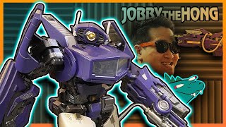 Totally not SHOCKWAVE  Transformers Review Bingo Toys WAVE MAN [upl. by Airdnahs]